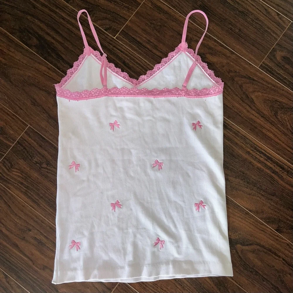 Vintage Y2K VS Pink Lace Cami - Picture 4 of 4